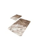 Hnedé kúpeľňové predložky v súprave 2 ks 60x100 cm – Mila Home