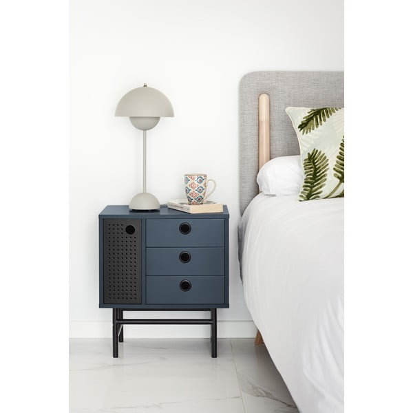 Tmavomodrý nočný stolík Teulat Punto-image-2