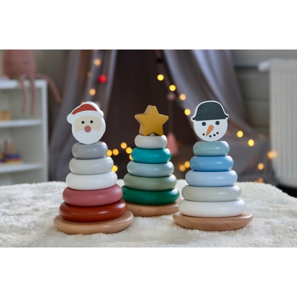 Drevená skladacia veža Christmas Tree – Kindsgut-image-1