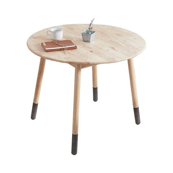Okrúhly jedálenský stôl DEEP Furniture Jack, ⌀ 90 cm-image-1
