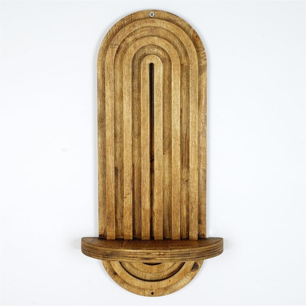 Polica v prírodnej farbe 40 cm Raf – Kalune Design-image-4