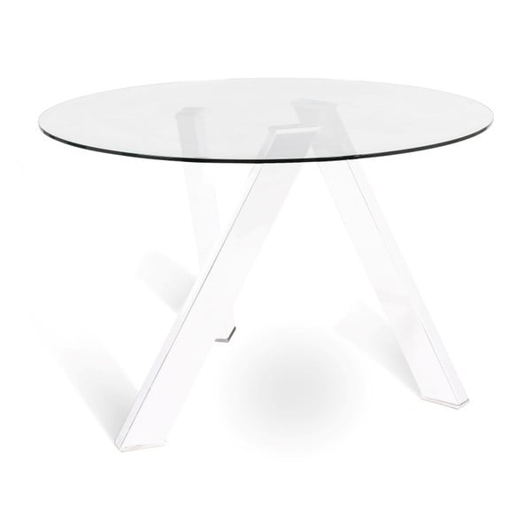 Jedálenský stôl s bielou podnožou Design Twist Bema