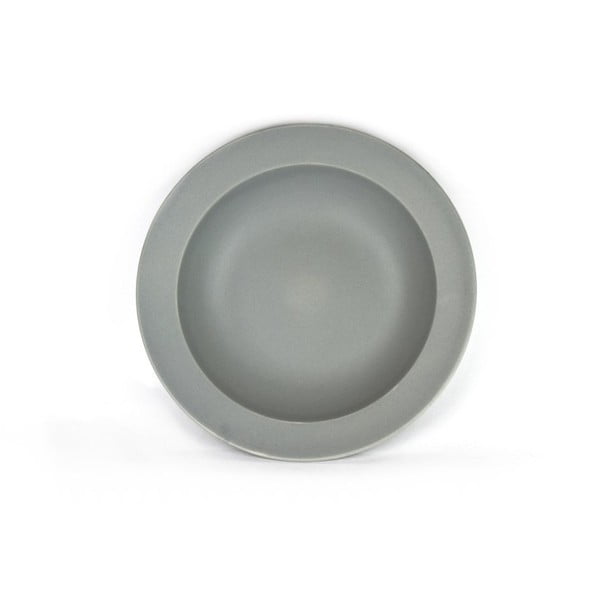 Sivý keramický tanier Made In Japan Basic, ⌀ 21,5 cm