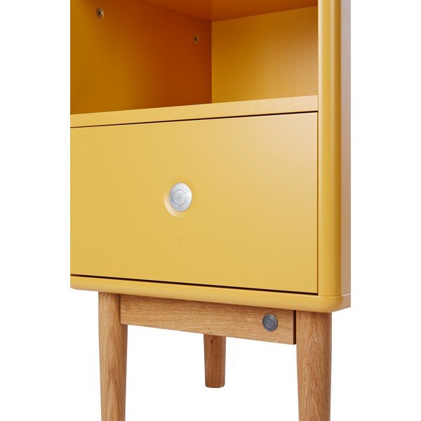 V horčicovej farbe nočný stolík Color Box – Tom Tailor-image-1