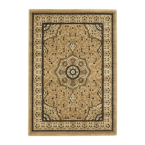 Béžový koberec Think Rugs Heritage, 80 × 140 cm