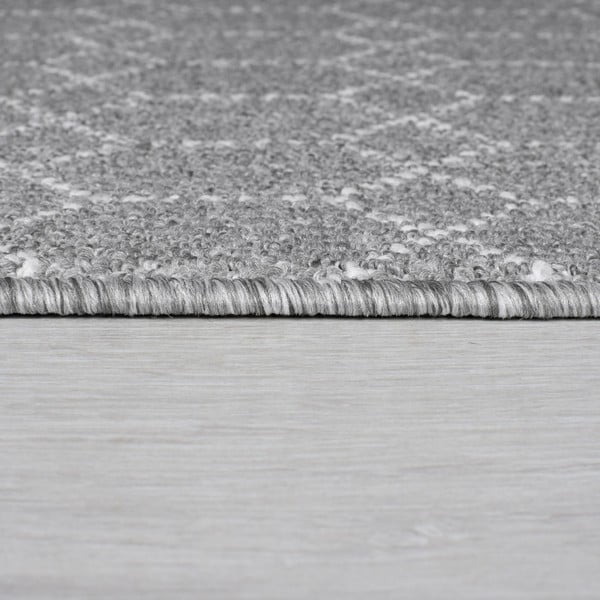 Svetlosivý umývateľný behúň 57x230 cm Argyll – Flair Rugs-image-4