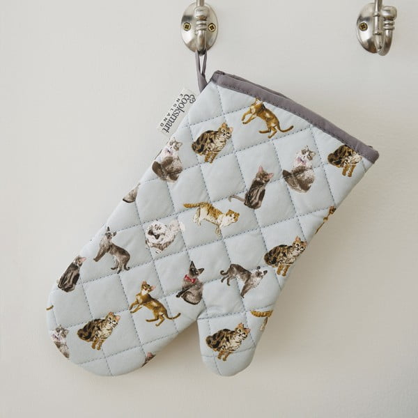 Utierky, zástera a chňapka v súprave 5 ks Curious Cats – Cooksmart ®-image-3