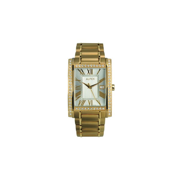 Pánske hodinky Alfex 5662 Yelllow Gold/Yellow Gold