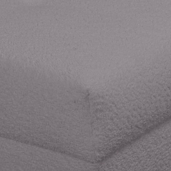 Tmavosivý taburet z textílie buklé Ariella – Ropez-image-4