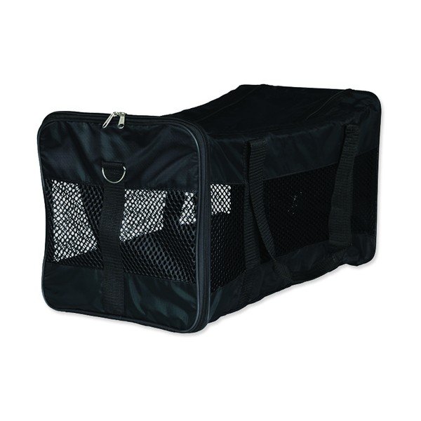 Čierna prepravná taška pre domáceho miláčika 27x46,5 cm Trixie – Plaček Pet Products-image-2