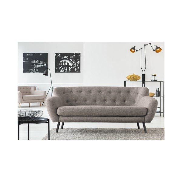 Sivá pohovka Cosmopolitan design Hampstead, 192 cm-image-4