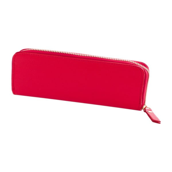Červená peňaženka z pravej kože Andrea Cardone Leather