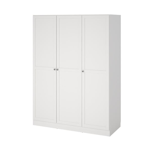 Biela šatníková skriňa 147x200 cm Billund – Tvilum-image-4