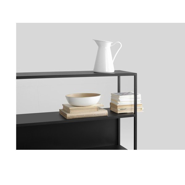 Čierna knižnica CustomForm Hyller Side-image-2