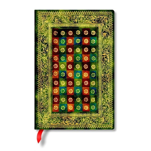 Zápisník s tvrdou väzbou  Paperblanks Verde, 9,5 x 14 cm