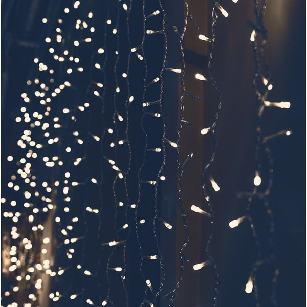 Transparentná LED svetelná reťaz DecoKing Lights, 100 svetielok, dĺžka 8,43 m-image-2