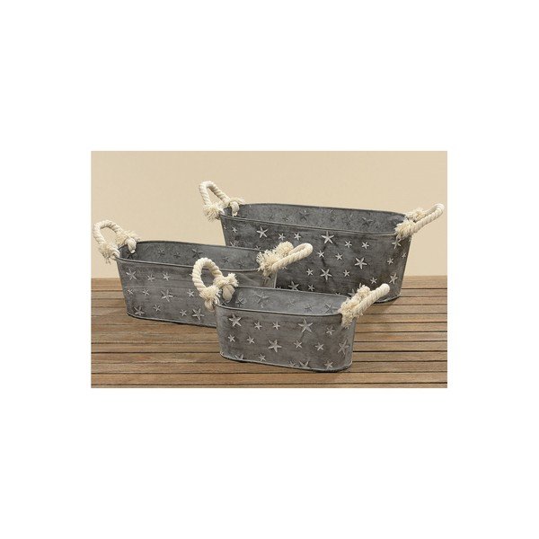 Sada 3 kvetináčov Paula Planter