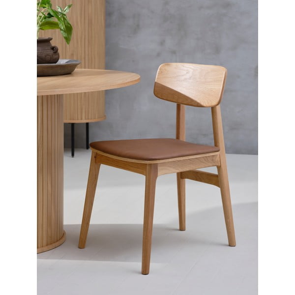 Jedálenská stolička v prírodnej farbe Livo – Unique Furniture-image-1
