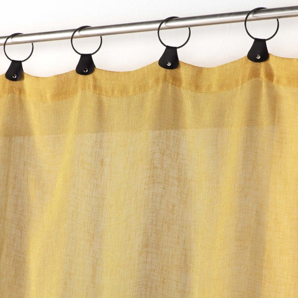 Žltá voálová záclona 140x240 cm Linka – douceur d'intérieur-image-1