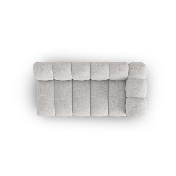 Svetlosivý modul pohovky (pravý roh) Lupine – Micadoni Home-image-3