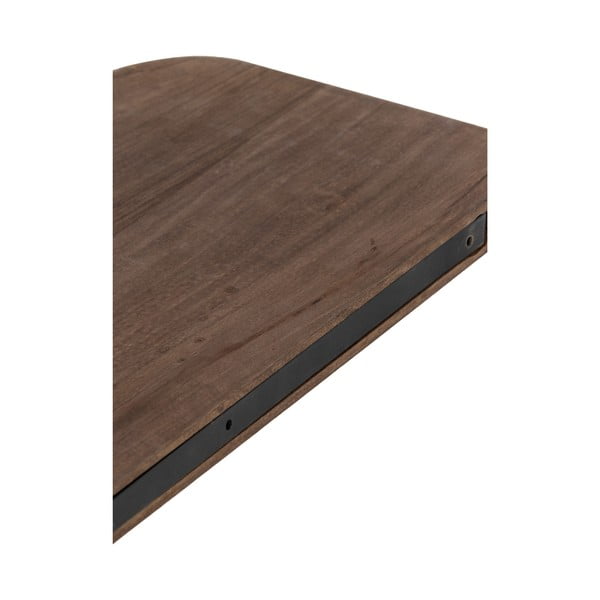 Hnedá polica z mangového dreva 50 cm Tarontu – Light & Living-image-2