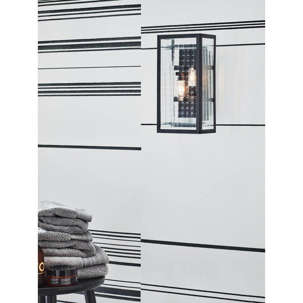 Čierne nástenné svietidlo Markslöjd Fulham-image-1