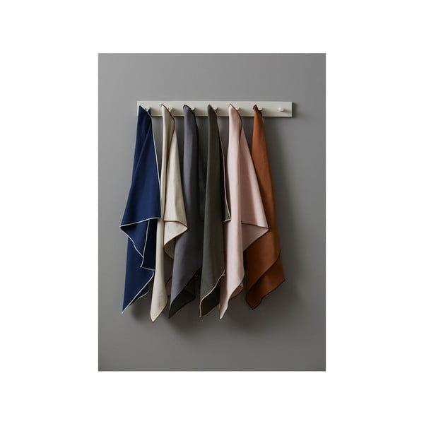 Ružová bavlnená kuchynská utierka Södahl Organic, 80 x 55 cm-image-1