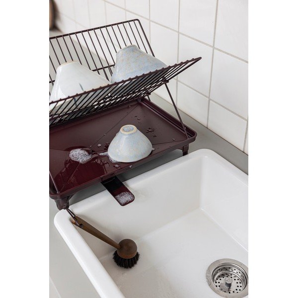 Vínový dvojposchodový odkvapkávač 42x29 cm Dry-It – Mette Ditmer Denmark-image-2