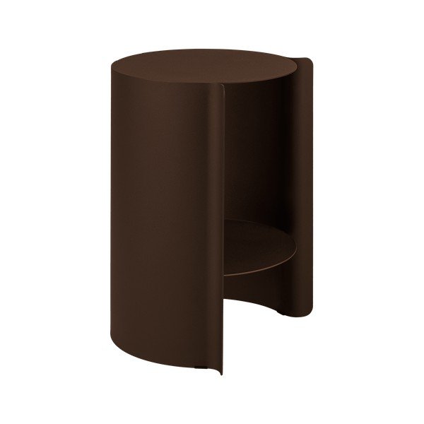 Oceľový okrúhly odkladací stolík ø 32 cm Wa – noo.ma-image-3