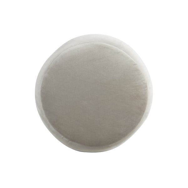 Svetlosivý zamatový taburet Kimi – Light & Living-image-2