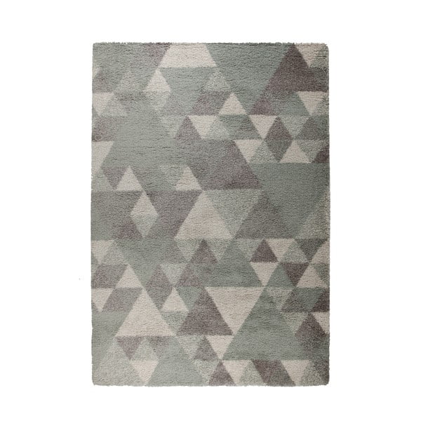 Zeleno-krémový koberec Flair Rugs Nuru, 80 × 150 cm