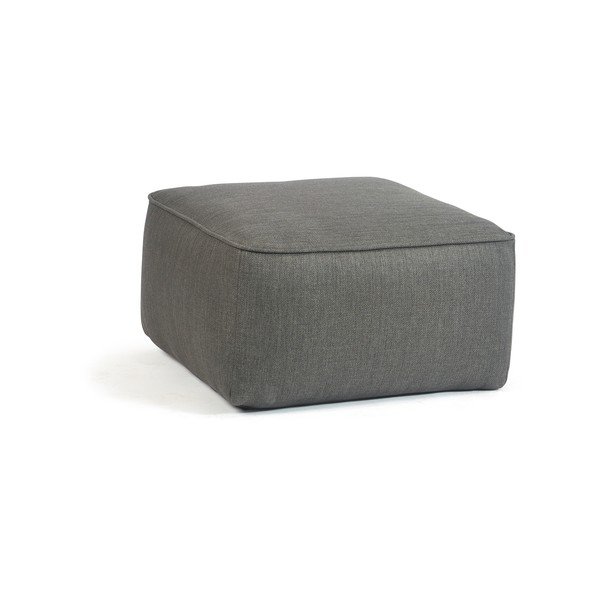 Tmavosivý záhradný taburet – Diphano-image-1