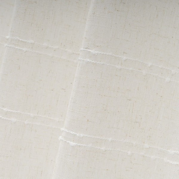 Bielo-béžový záves s prímesou ľanu 140x260 cm Nodes – Casa Selección-image-4