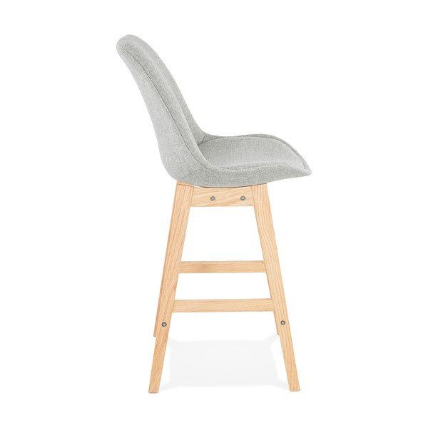 Sivá barová stolička Kokoon QOOP Mini, výška sedu 65 cm-image-2