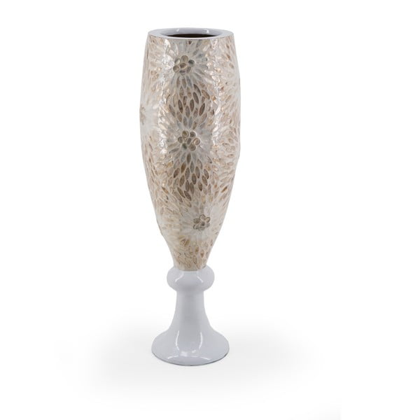 Perleťová váza Moycor Mosaic, výška 57 cm