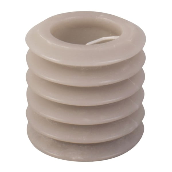 Sivá sviečka PT LIVING Layered, výška 7,5 cm-image-2