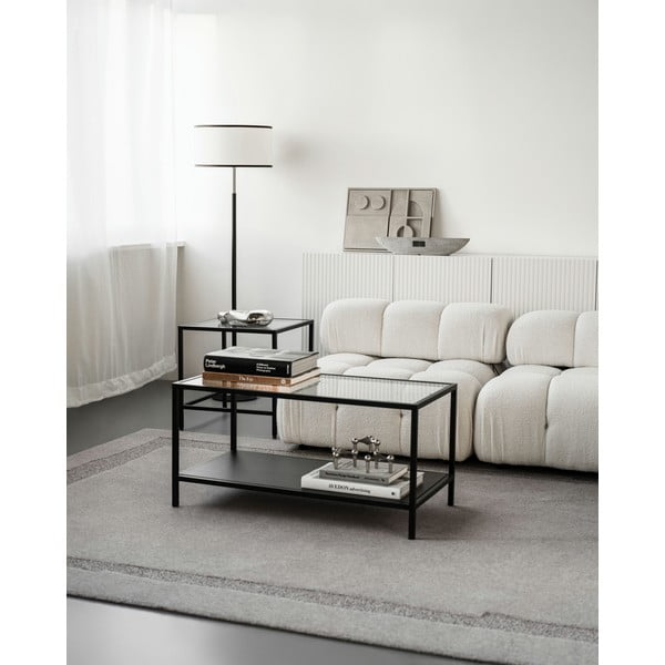 Sivý vlnený koberec 200x300 cm Morphic Rocca – Agnella-image-2