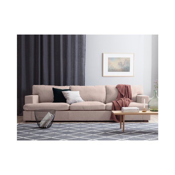 Svetloružovápohovka Windsor & Co Sofas Daphne, 235 cm-image-2