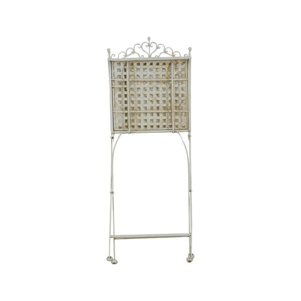 Biela záhradná stolička Algoma-image-1