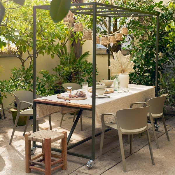 Záhradný jedálenský stôl 97x220 cm Blue Sky – vtwonen-image-1
