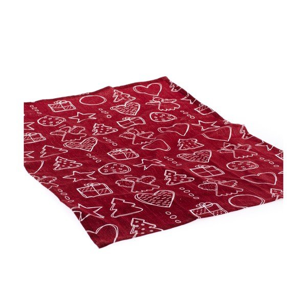 Červený obrus Dakls Festive Gift
