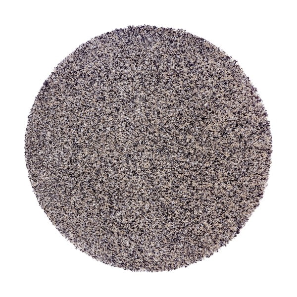 Sivý okrúhly koberec ø 120 cm Shag – Hanse Home