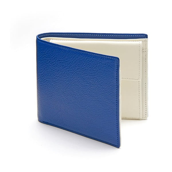 Modro-biela pánska peňaženka s priehradkou na drobné ANTORINI Elite