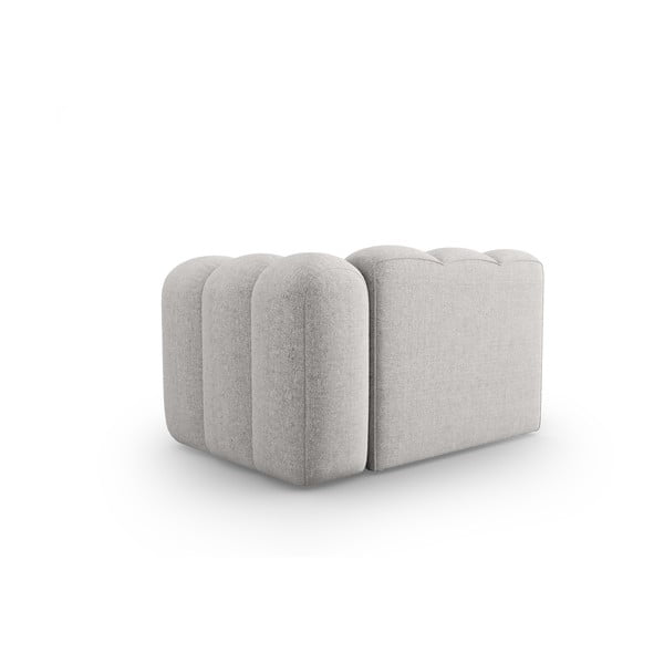 Svetlosivý modul pohovky (pravý roh) Lupine – Micadoni Home-image-4