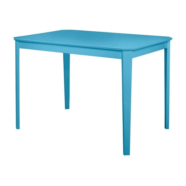 Modrý jedálenský stôl Støraa Trento, 76 × 110 cm