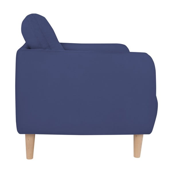 Modré kreslo Micadoni Home Belano-image-4