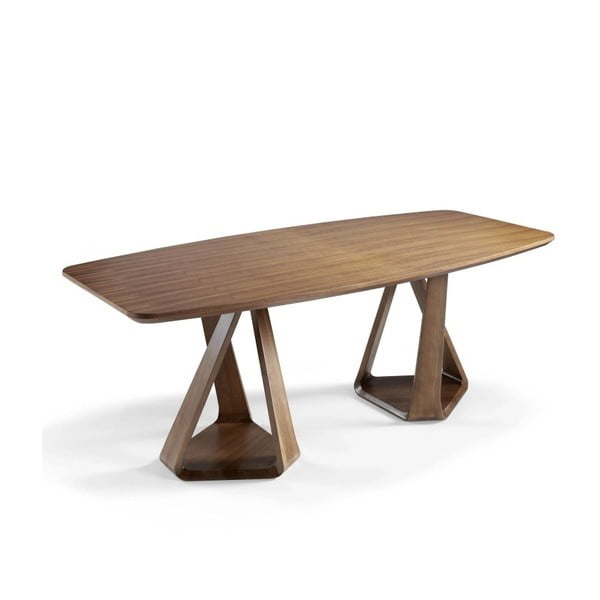 Jedálenský stôl z orechového dreva Ángel Cerdá Manolo, 220 × 100 cm