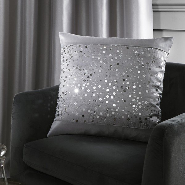 Dekoračný vankúš 43x43 cm Glitzy Sequin – Catherine Lansfield-image-1