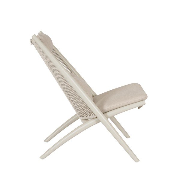 Béžové kovové záhradné kreslo Aloha – Bizzotto-image-3