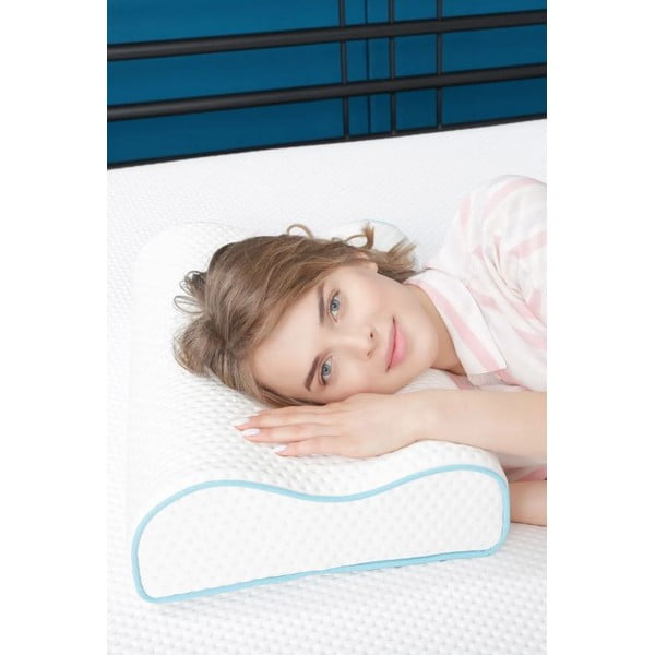 Anatomický vankúš s výplňou z pamäťovej peny 42x61,5 cm – Mila Home-image-3